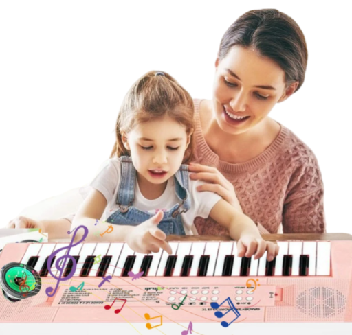 37-Tasten-Kinder-Keyboard mit Mikrofon